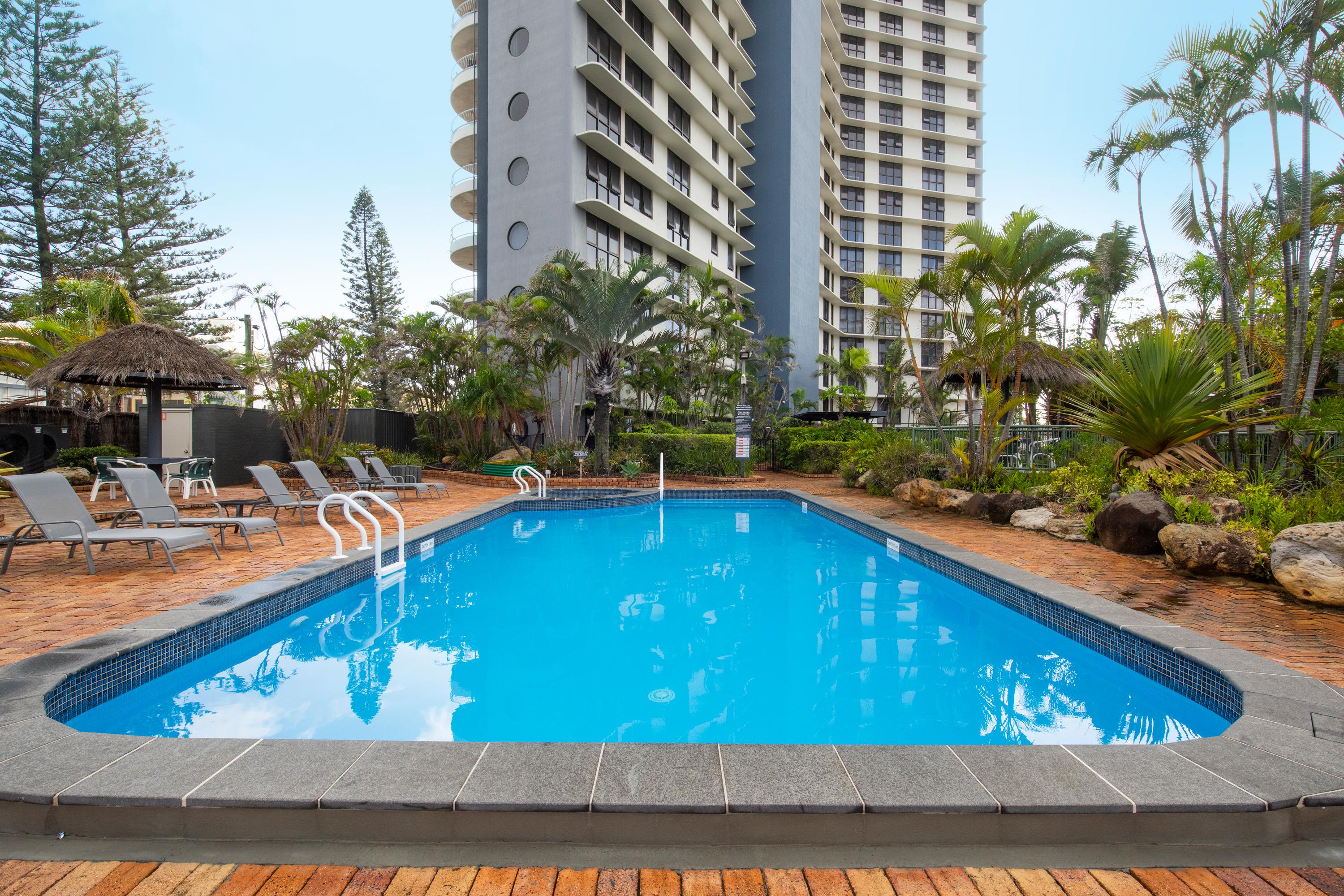 Breakfree Acapulco Aparthotel Guldkusten Exteriör bild